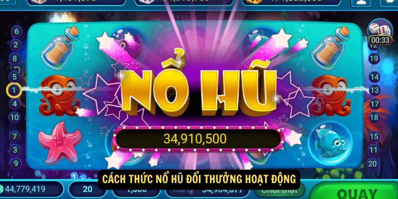 Cách thức nổ hũ đổi thưởng hoạt động