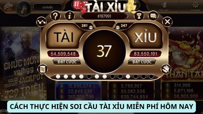 Cách thực hiện Soi Cầu Tài Xỉu Miễn Phí Hôm Nay